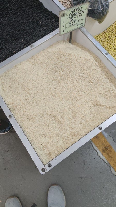 18: kilo arroz Sinaloa #H_8B