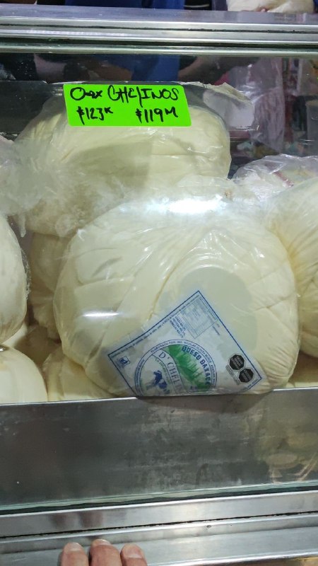 123: kilo queso oaxaca #pasillo_4 local #150