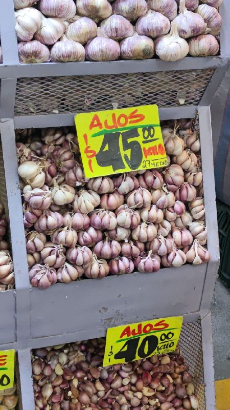 45: kilo de ajo #L_70D