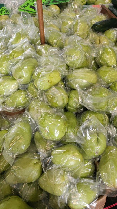 12: kilo chayote primera sección de #subasta