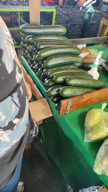24: kilo de pepino #subasta primera sección