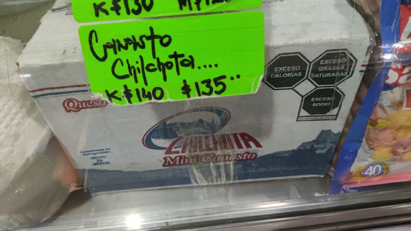 140: kilo queso canasto chilchota
