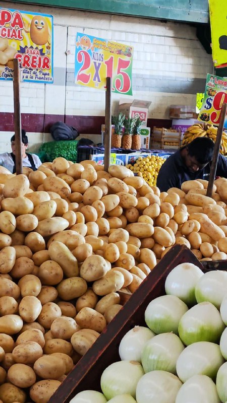 15: dos kilos de papa tercera sección de la #subasta